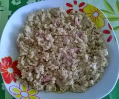 Risotto al Pistacchio e pancetta