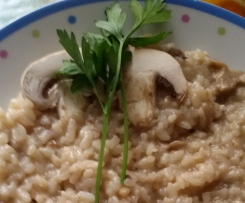 Risotto con funghi