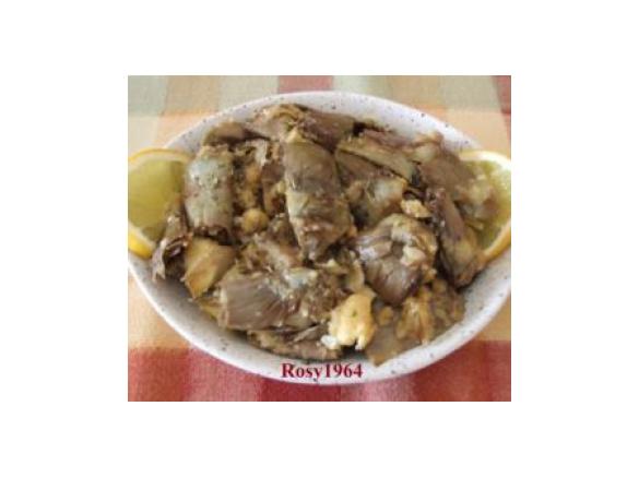 Carciofi, cacio e mollica