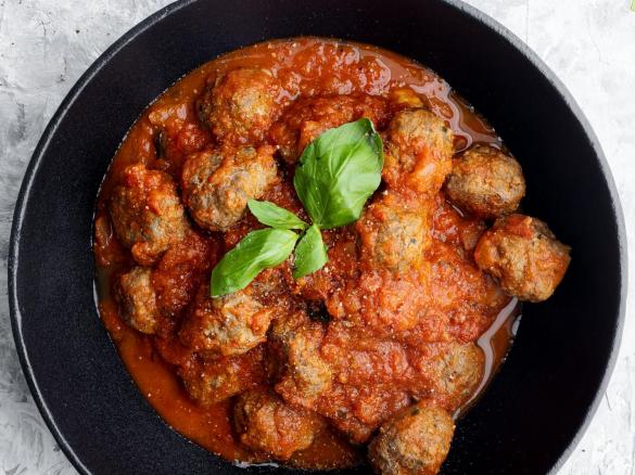 POLPETTINE AL VAROMA CON SALSETTA VELOCE