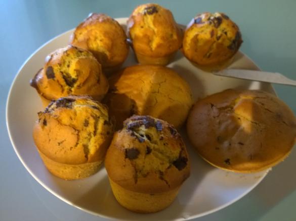 muffins senza glutine zucca cannella e cioccolato