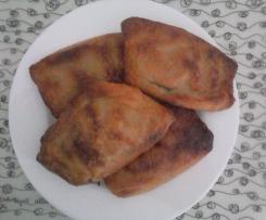 Piccoli calzoni senza glutine agli asparagi