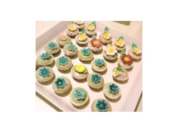 MINI CAPCAKE AL CIOCCOLATO BIANCO