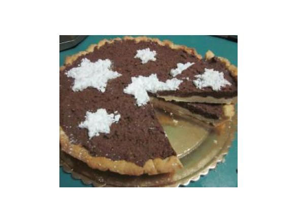 crostata al pandoro e gianduia (Natale)