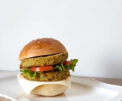 Burger con piselli e ricotta - contest legumi