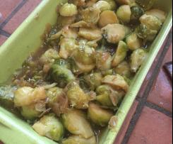 Cavolini di Bruxelles agrodolce