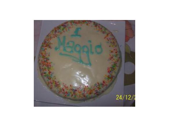 torta 1°maggio banana e cioccolato glassata alla ricotta by Corrada