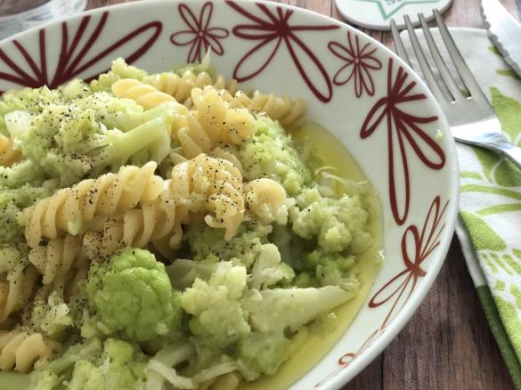 Cime (cavolfiore) e pasta