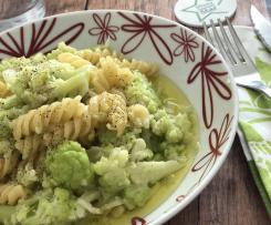 Cime (cavolfiore) e pasta