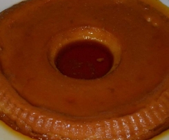 Creme Caramel al Mango
