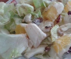 Insalata di pollo, noci e agrumi alla salsa di yogurt con frittatina al misto di aromi e caciocavallo MULTILIVELLO CONTEST