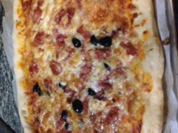 Pizza alla farina di kamut