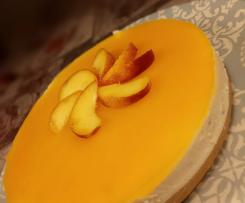 Cheesecake alle pesche