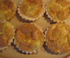 tortine al gorgonzola