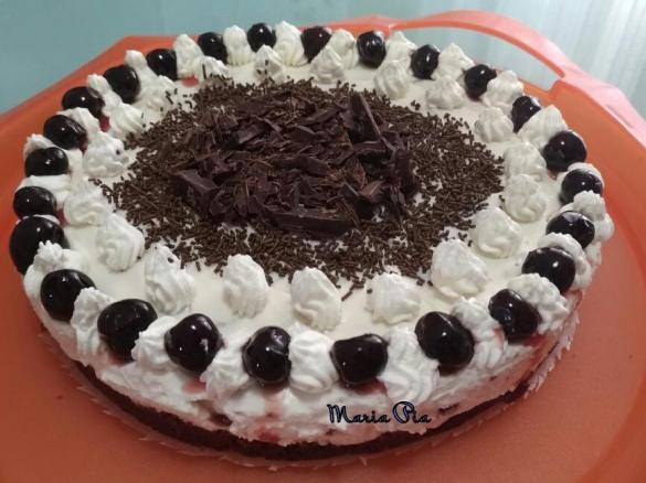 TORTA FORESTA NERA FREDDA (contest 40 anni bimby)