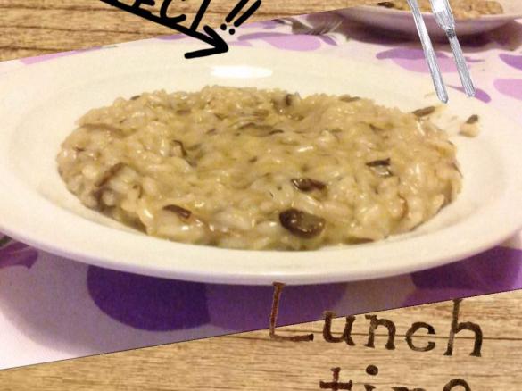 Risotto ai funghi