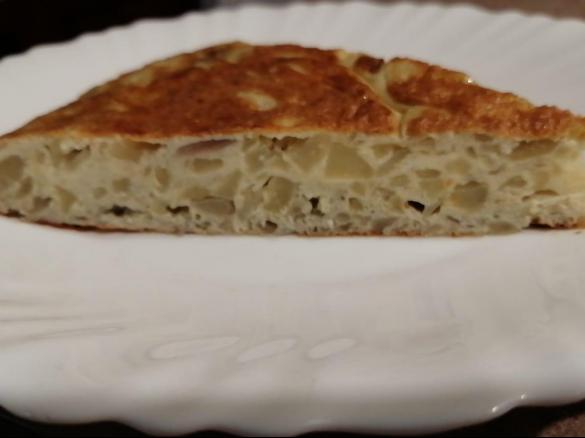 Frittata di patate spagnola