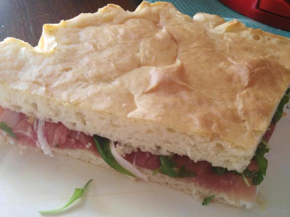 Focaccia tramezzino