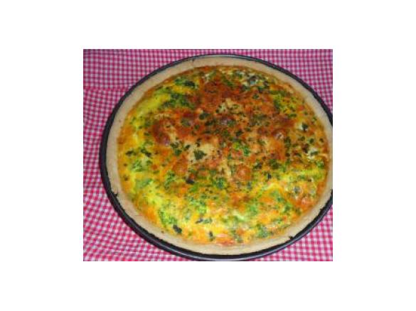 Torta salata di zucchine