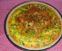 Torta salata di zucchine