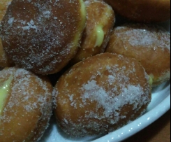 Bombe fritte senza uova