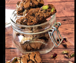 Cantucci alla farina di castagne e pistacchi (senza glutine)