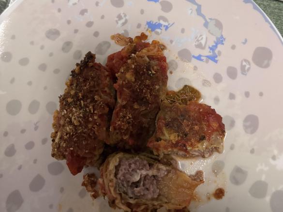 Involtini di verza di Cinzia