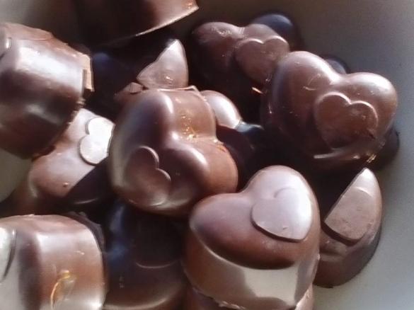 Cioccolatini fondenti ripieni