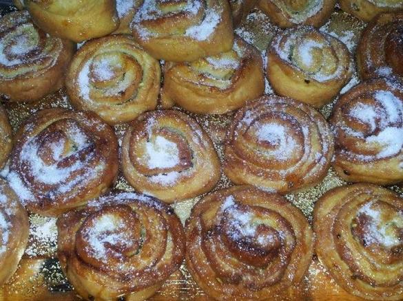 Tagliatelle dolci di carnevale