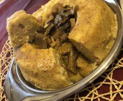 Corona di patate con funghi a varoma