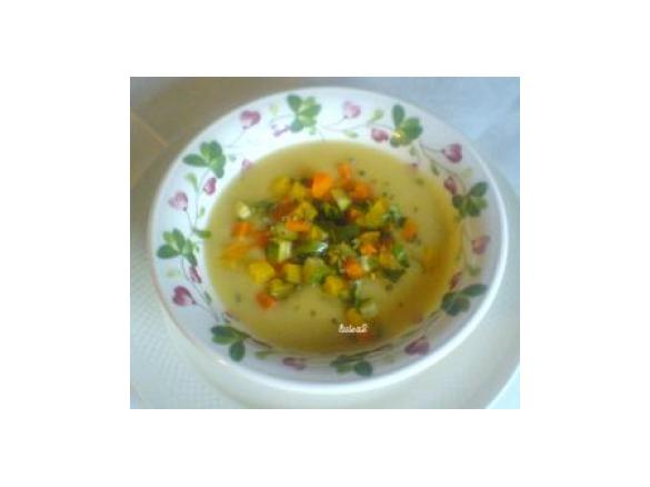 Vellutata di patata + pesce (per 1 persona)