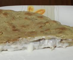 Piadina crudo e formaggio