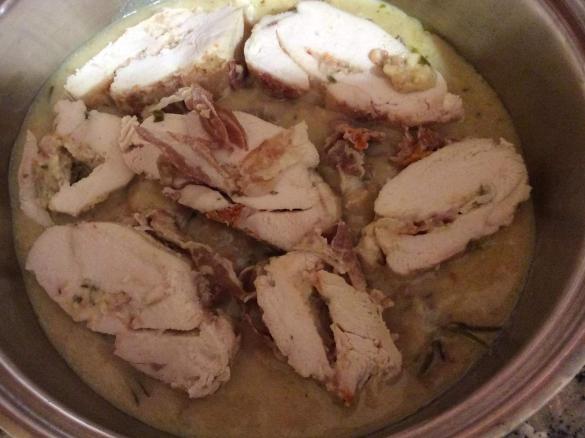 Petto di pollo ripieno