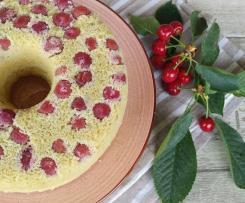 TORTA DI CILIEGIE SENZA GLUTINE AL VAPORE