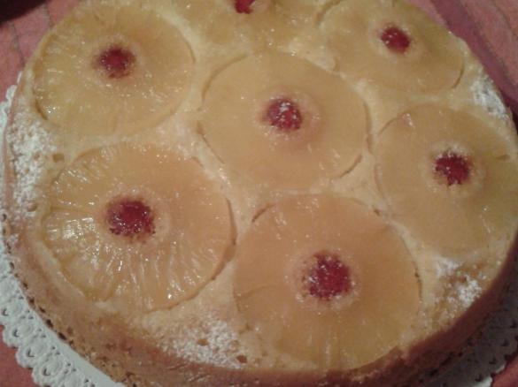 Torta rovesciata all'ananas