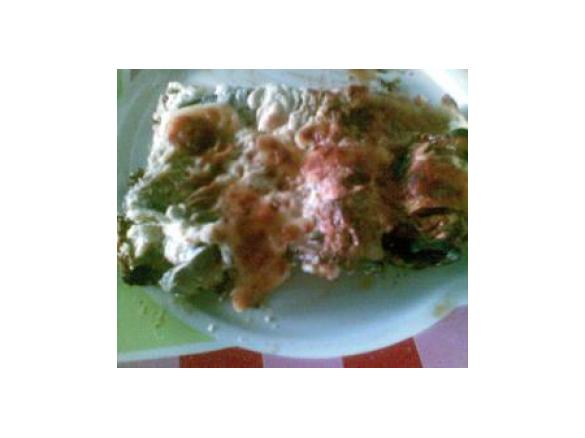 Involtini di melanzane con besciamella aromatizzata al basilico