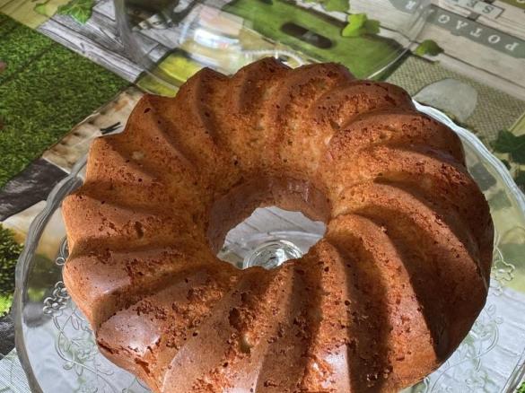 Torta alle mele frullate