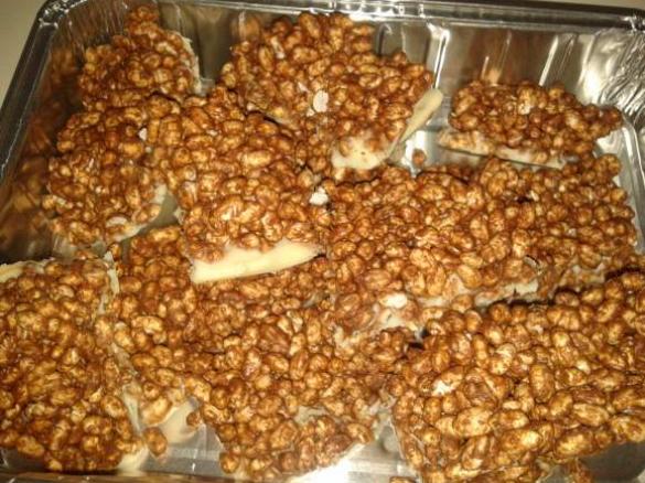 BARRETTE DI RISO SOFFIATO E CIOCCOLATO