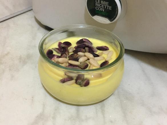 Crema light al limone e zafferano