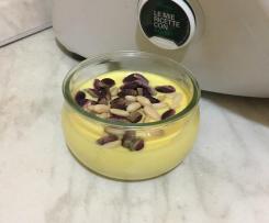 Crema light al limone e zafferano