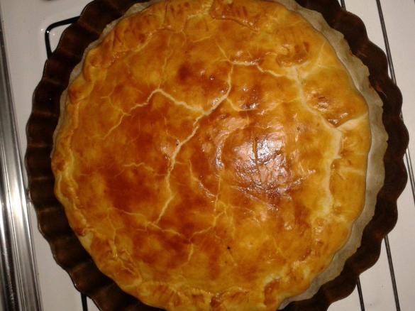 TORTA RUSTICA CON MELANZANE, FUNGHI E POMODORI SECCHI