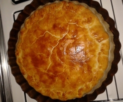  TORTA RUSTICA CON MELANZANE, FUNGHI E POMODORI SECCHI