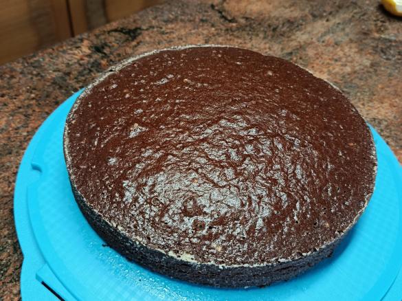 Torta di latte e cioccolato