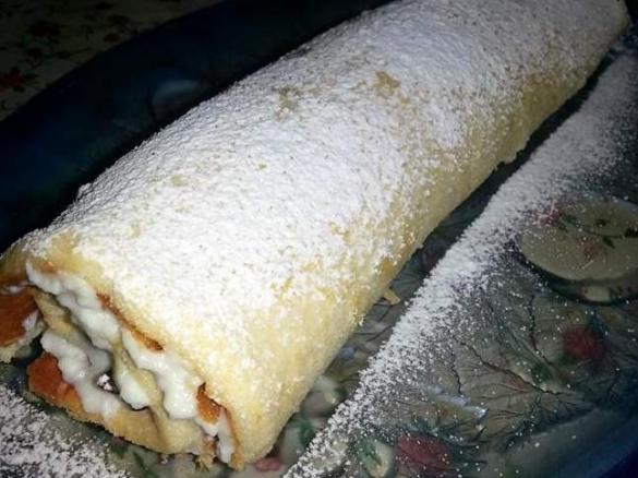 Rotolo goloso di ricotta e cioccolato