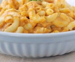 Pasta con crema di zucca ai formaggi