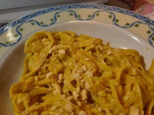 FETTUCCINE CREMOSE AL RAGÙ DI VERDURE 🥕🥒