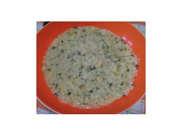 RISOTTO ALLE ZUCCHINE LEGGERO