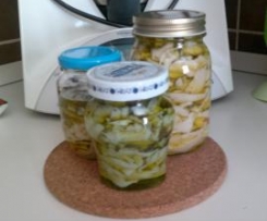 Funghi sott'olio alla contadina