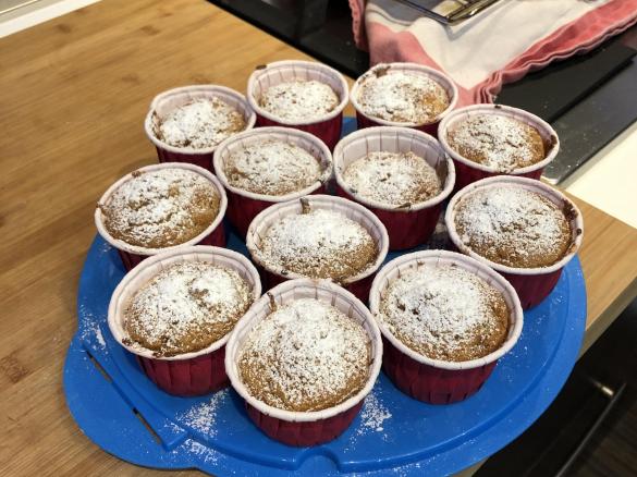 Muffin Integrali mele e cannella