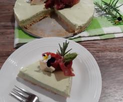 Cheesecake salata ai  asparagi (contest primavera)